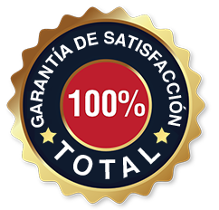 <span>Garantía de Satisfacción 100% o Te Devolvemos Tu Dinero</span>
